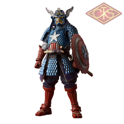 Tamashii Nations - Marvel Action Figure Samurai Captain America (18 Cm) Figurines