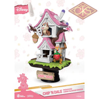 Disney - Chip & Dale Diorama Cherry Treehouse Blossom Version (Ds-057) (15 Cm) Figurines