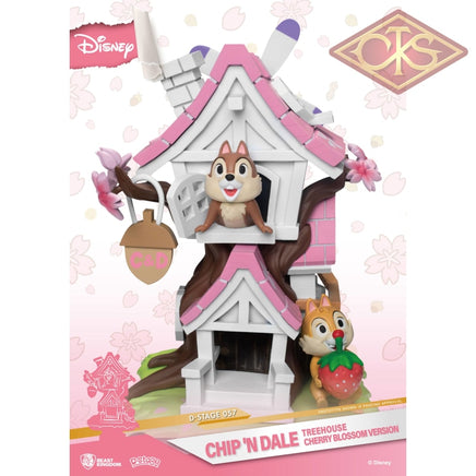 Disney - Chip & Dale Diorama Cherry Treehouse Blossom Version (Ds-057) (15 Cm) Figurines