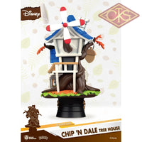 BEAST KINGDOM - Disney, Chip & Dale - Diorama Tree House (DS-028) (15cm)