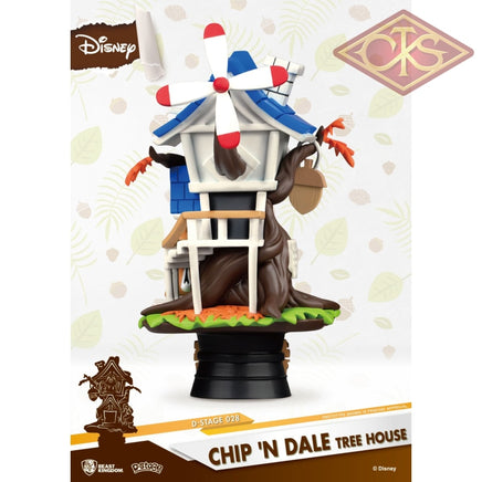 BEAST KINGDOM - Disney, Chip & Dale - Diorama Tree House (DS-028) (15cm)
