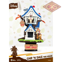 BEAST KINGDOM - Disney, Chip & Dale - Diorama Tree House (DS-028) (15cm)