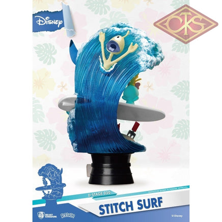 BEAST KINGDOM - Disney, Lilo & Stitch - Diorama Stitch Surf (DS030) (15 cm)