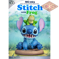 BEAST KINGDOM Statue - Disney, Lilo & Stitch - Stitch w/  Frog (Limited & Numbered) (34 cm)