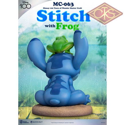 BEAST KINGDOM Statue - Disney, Lilo & Stitch - Stitch w/  Frog (Limited & Numbered) (34 cm)