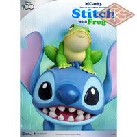 BEAST KINGDOM Statue - Disney, Lilo & Stitch - Stitch w/  Frog (Limited & Numbered) (34 cm)