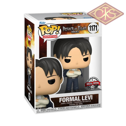 Funko POP! Animation - Attack on Titan - Formal Levi (1171) Exclusive