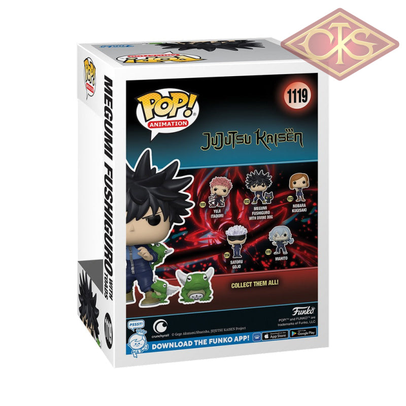 Funko POP! Animation - Jujutsu Kaisen - Megumi Fushiguro w/ Toads