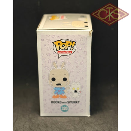 Funko POP! Animation - Rocko's Modern Life - Rocko with Spunky (320) 'Small Box Damage'