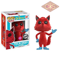 Funko Pop! Books - Dr. Seuss Fox In Socks (Flocked) (07) Exclusive Figurines