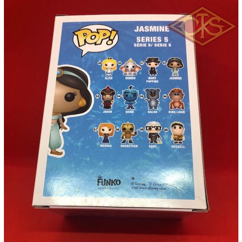 Funko POP! Disney - Aladdin - Jasmine (52) Small Damaged Packaging