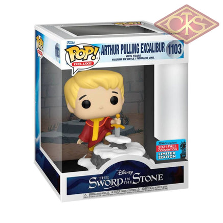 Funko POP! Disney - The Sword in The Stone - Arthur pulling Excalibur (1103) Exclusive