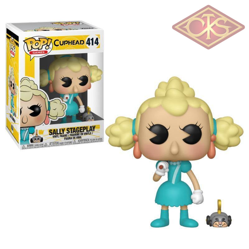 Funko POP! Games Cuphead Sally Stageplay (414)