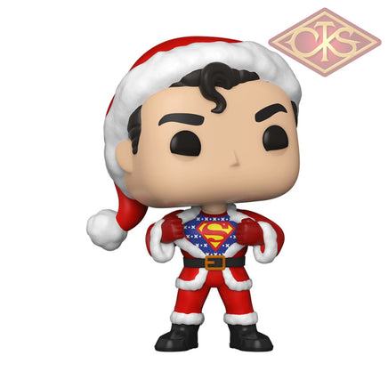 Funko POP! Heroes - DC Super Heroes - Superman in Holiday Sweater (353)