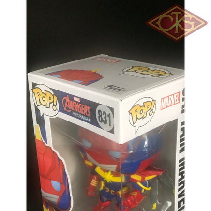 Funko POP! Marvel - Avengers, Mech Strike - Captain Marvel (831) 'Small Box Damage'