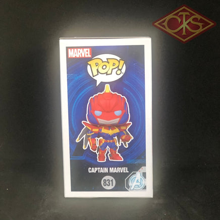 Funko POP! Marvel - Avengers, Mech Strike - Captain Marvel (831) 'Small Box Damage'