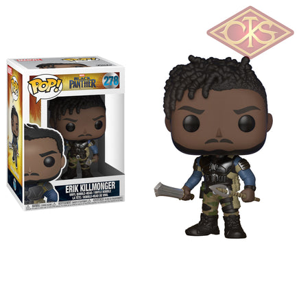 Funko Pop! Marvel - Black Panther Erik Killmonger (278) Figurines