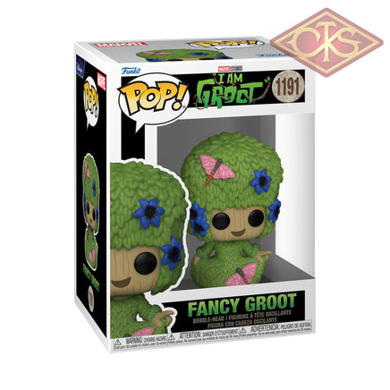 Funko POP! Marvel - I am Groot - Fancy Groot (1191)
