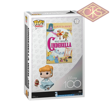 Funko POP! Movie Poster - Disney, Cinderella - Cinderella w/ Jaq (12)
