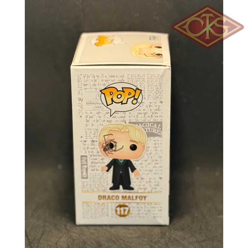Funko POP! Movies Harry Potter Draco Malfoy w/Whip Spider (117