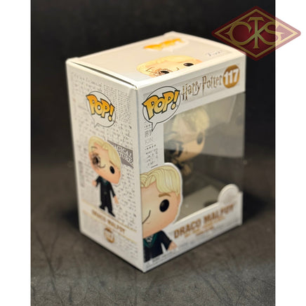 Funko POP! Movies - Harry Potter - Draco Malfoy w/Whip Spider (117) "Small Box Damage"