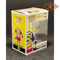 Funko POP! Movies - Minions, The Rise of Gru - Roller Skating Stuart (902) "Small Box Damage"