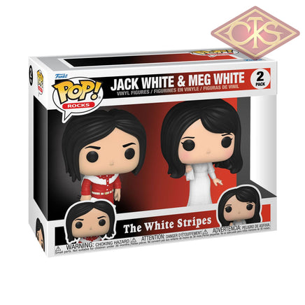 Funko POP! Rocks - The White Stripes -Jack White en Meg White (2Pack)