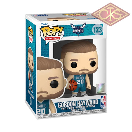 Funko POP! Sports - Basketball - NBA Charlotte Hornets - Gordon Hayward (Teal Jersey) (123)