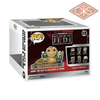 Funko POP! Star Wars - 40th Return of the Jedi - Jabba the Hutt & Salacious B. Crumb (611)