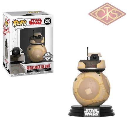 Funko POP! Star Wars - The Last Jedi (Episode VIII) - Resistance BB Unit (orange) (210) Exclusive