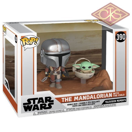 Funko POP! Star Wars - The Mandalorian - The Mandalorian w/ The Child (390)