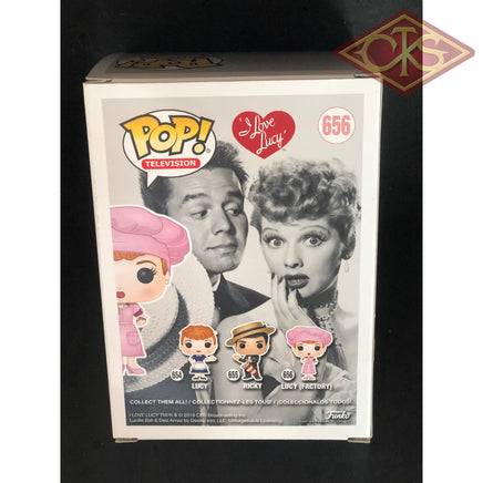 Funko Pop! Television - I Love Lucy (B/W) (Factory) (656) Exclusive Small Damage Box Pop