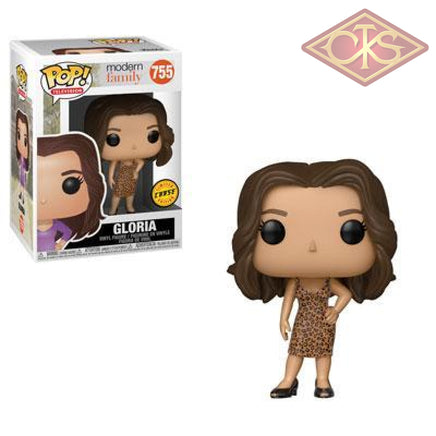 Funko Pop! Television - Modern Family Gloria Delgado (Leopard Print) (755) Chase Figurines