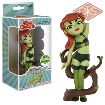 Funko Rock Candy - Dc Comics Bombshells Poison Ivy Eccc 2018 (Exclusive) Figurines