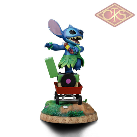 IRON STUDIOS, Art Scale Statue 1/10 - Lilo & Stitch : Stitch Hula (17cm)