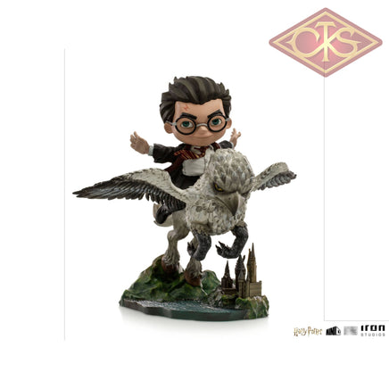 IRON STUDIOS, Mini Co. - Harry Potter - Harry Potter & Buckbeak (16cm)
