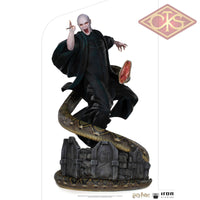 Iron Studios Statue - Wizarding World Harry Potter Replica Voldemort & Nagin (58Cm) Iron Studios