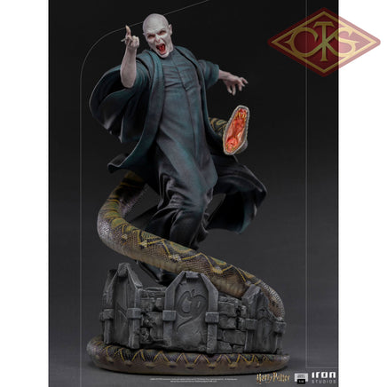 Iron Studios Statue - Wizarding World Harry Potter Replica Voldemort & Nagin (58Cm) Iron Studios