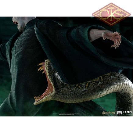 Iron Studios Statue - Wizarding World Harry Potter Replica Voldemort & Nagin (58Cm) Iron Studios