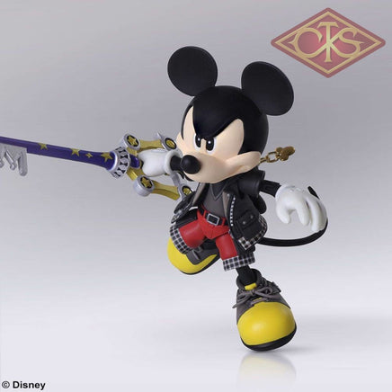Square Enix, Action Figure - Disney - Kingdom Hearts III, King Mickey (9cm)