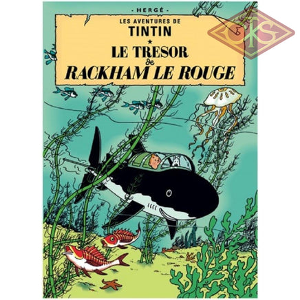 Tintin Poster “Le Trésor de Rackham Le Rouge" (50cm x 70cm) (ref. 22110)