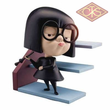 Beast Kingdom Toys - Mini Figure Disney The Incredibles Edna Mode (6Cm) Figurines