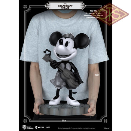 BEAST KINGDOM Statue - Disney, Steamboat Willie - Minnie Mouse (Limited & Numbered) (40cm)
