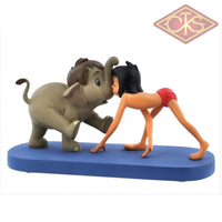 Disney Enchanting Collection - Jungle Book Hathi Jr. & Mowgli (Jungle Patrol) Figurines
