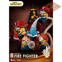 Disney - Minions - Diorama Minions Fire Fighter (15 cm)