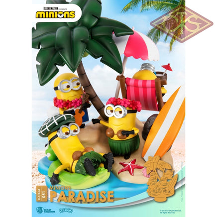 Disney - Minions - Diorama Minions Paradise (15 cm)