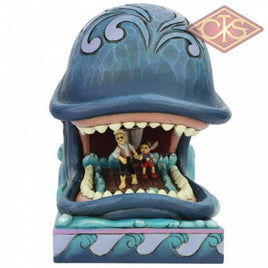 Disney Traditions - Pinocchio - Monstro w/ Geppetto & Pinocchio "A Whale of a Whale" (19 cm)