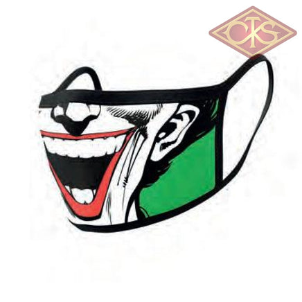 FOR PREORDER : Face Mask - DC Comics - Joker Face (2-Pack)