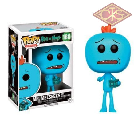 Funko Pop! Animation - Rick & Morty Mr. Meeseeks With Box (180) Figurines