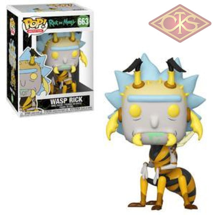Funko Pop! Animation - Rick & Morty Wasp (663) Figurines